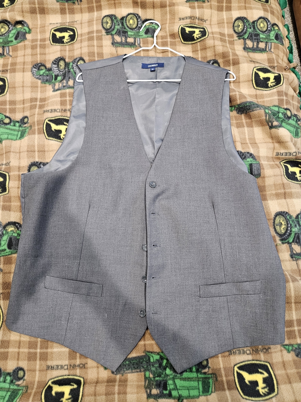 Express Men’s Gray Dress Vest - Classic Tailored Look